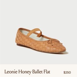 Loeffler Randall Woven Honey Flats “Leonie”